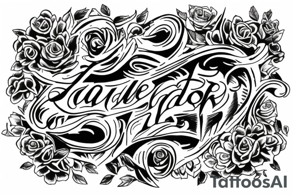 S AJ A L tattoo idea