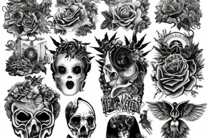 Gates to heaven tattoo idea