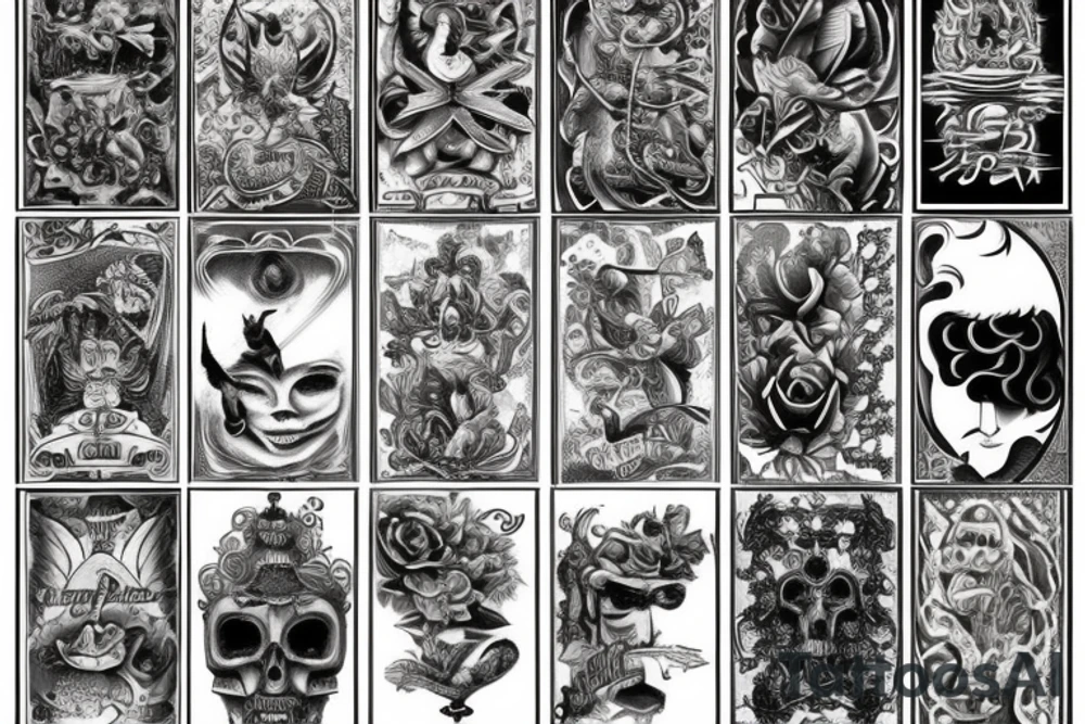 Gates to heaven tattoo idea