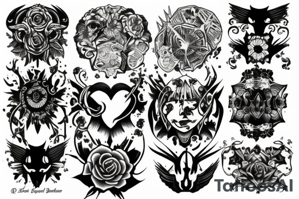 Gates to heaven tattoo idea
