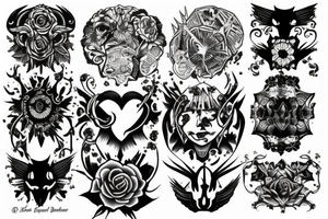 Gates to heaven tattoo idea