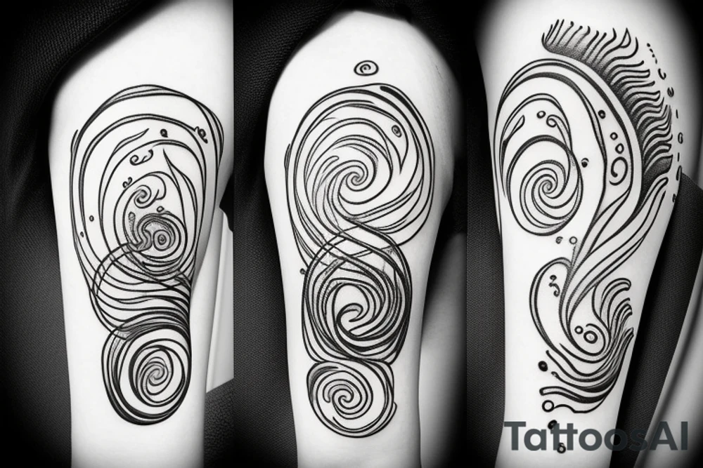 fire earth air water tattoo idea
