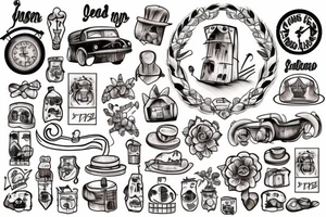 an old rustic barn tattoo idea