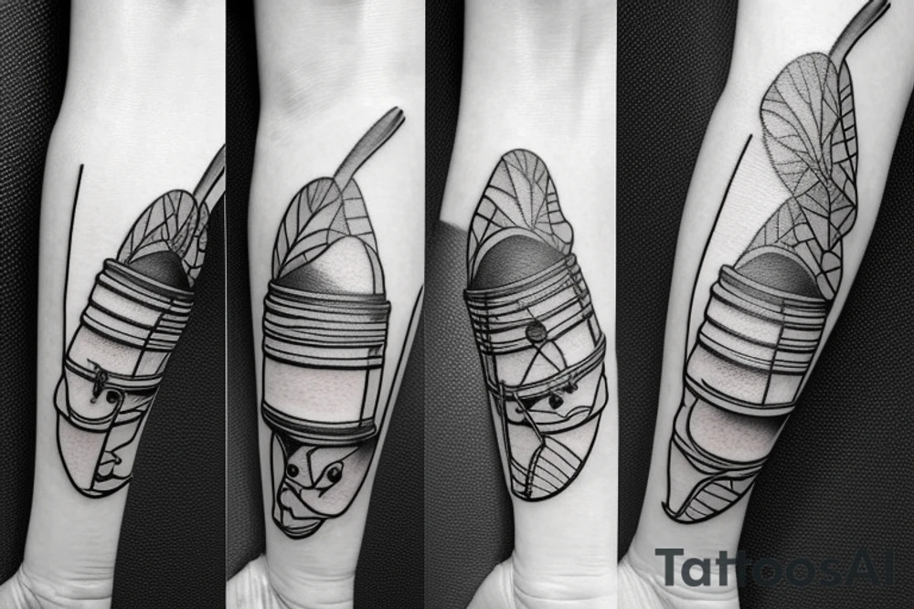 tennis ball wearing jeans tattoo idea