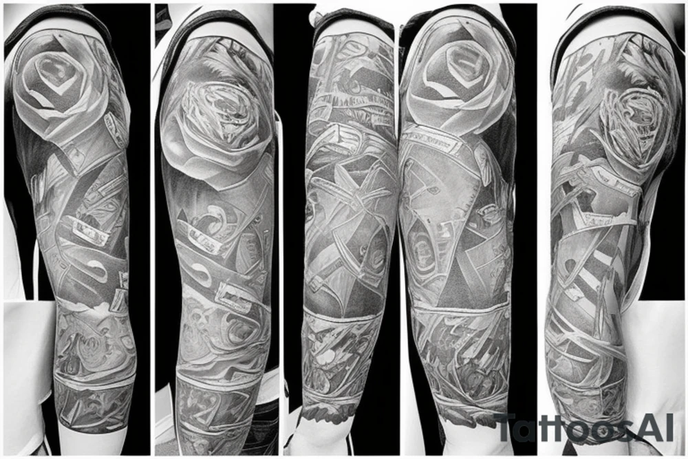 jean shorts tattoo idea