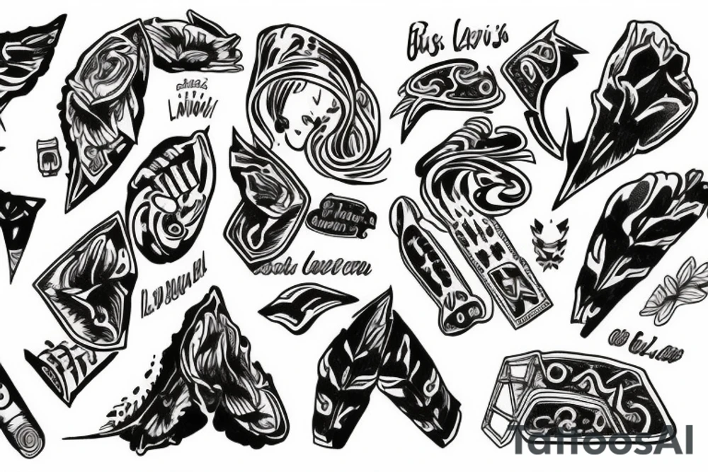 levi jeans tattoo idea
