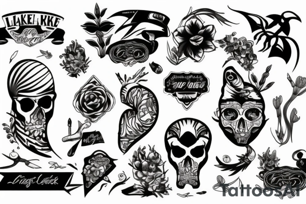 lake tahoe tattoo idea