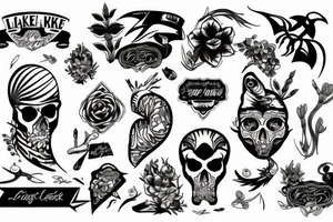 lake tahoe tattoo idea