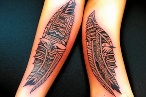 Kuna Indian mola tattoo idea