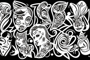 Borboleta tattoo idea