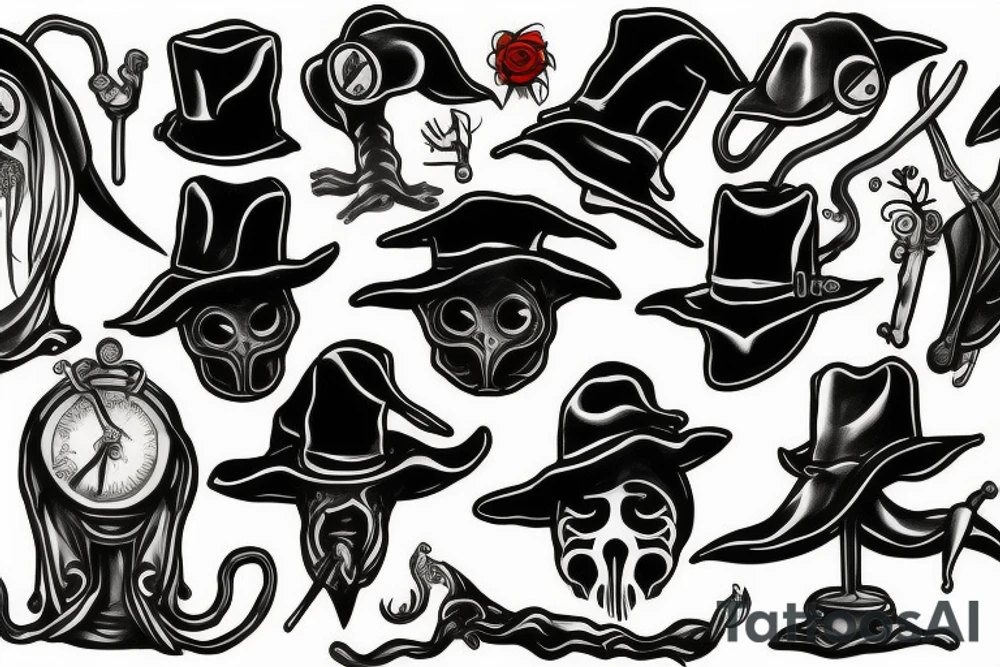 plague doctor tattoo idea