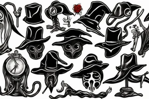 plague doctor tattoo idea