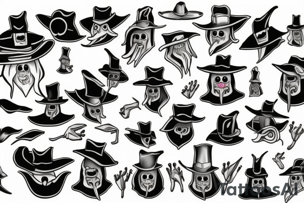 plague doctor tattoo idea