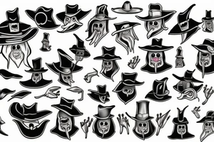plague doctor tattoo idea