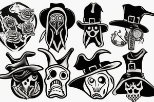plague doctor tattoo idea