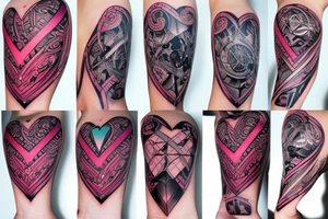 cyber punk
heart tattoo tattoo idea