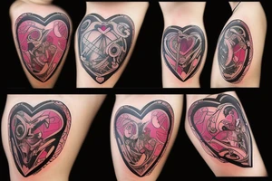 cyber punk
heart tattoo tattoo idea