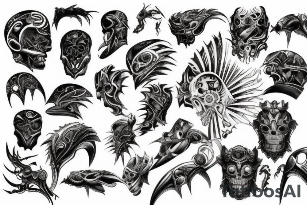 what ever you think would look cool tattoo idea