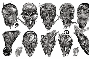 what ever you think would look cool tattoo idea