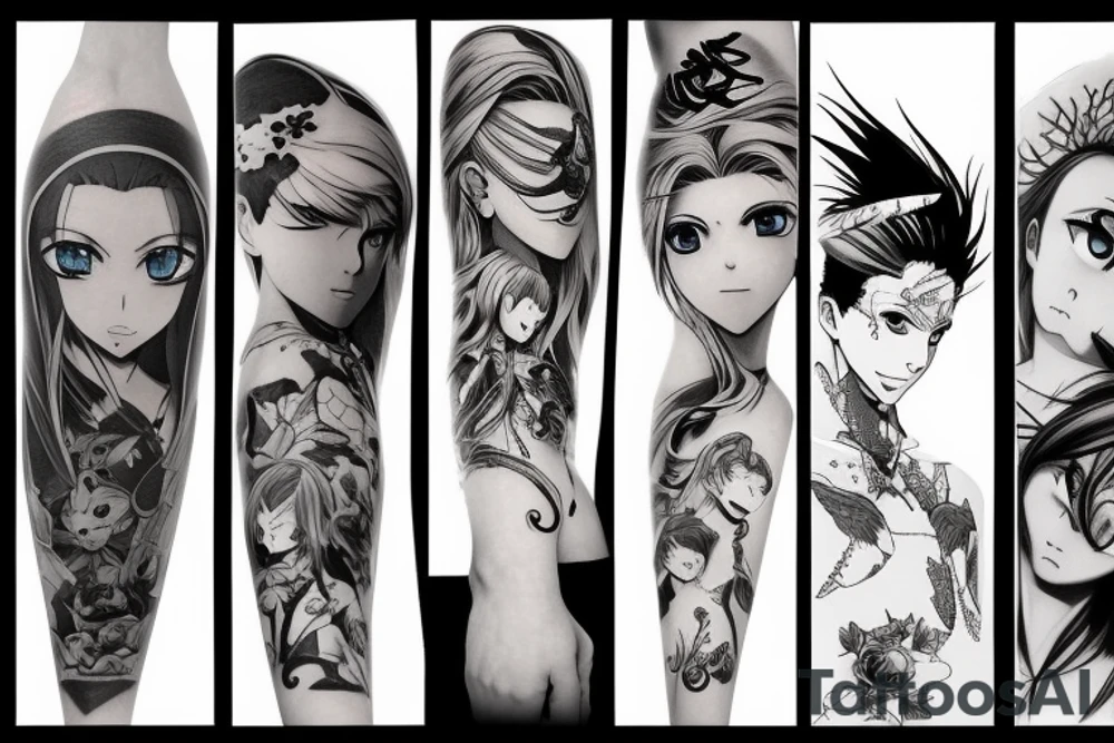 anime tattoo idea