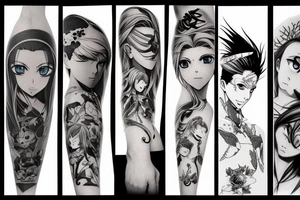 anime tattoo idea