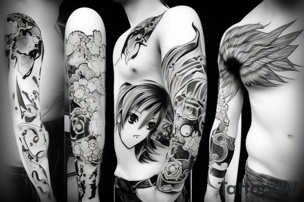 anime tattoo idea