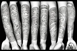 anime tattoo idea