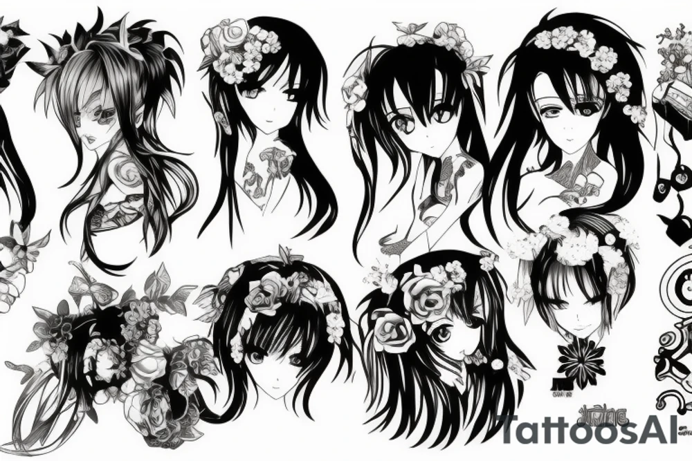 anime tattoo idea