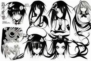 anime tattoo idea