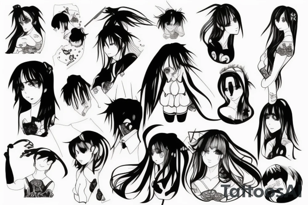 anime tattoo idea