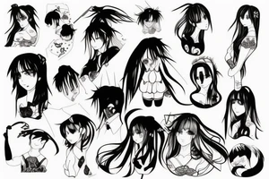 anime tattoo idea