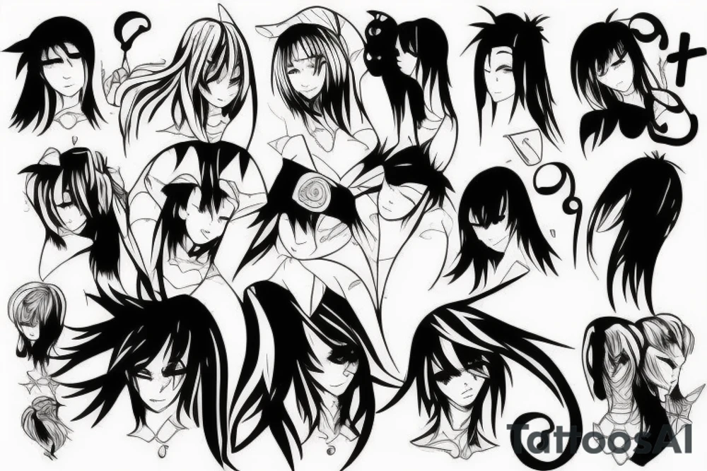 anime tattoo idea
