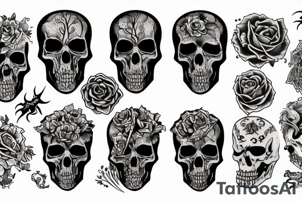 death tattoo idea