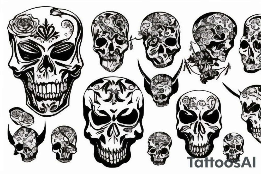 death tattoo idea