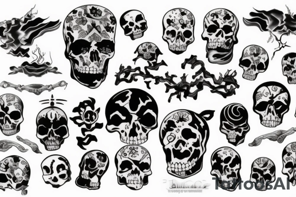 death tattoo idea
