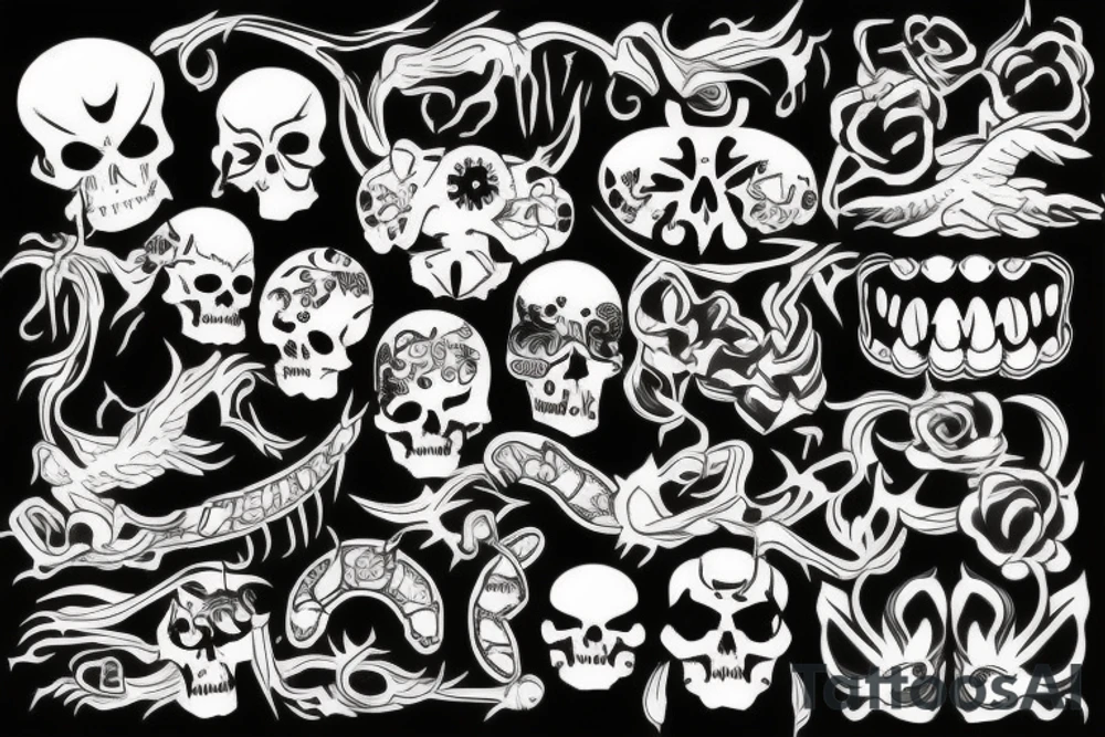 death tattoo idea