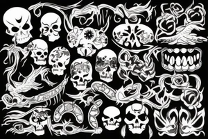 death tattoo idea
