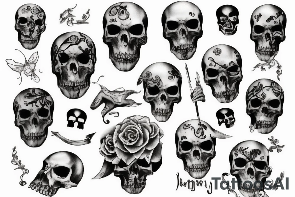 death tattoo idea