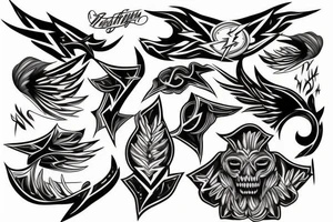 lightning tattoo idea