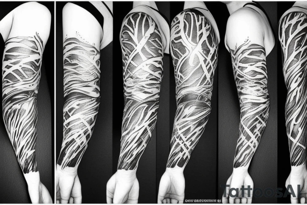 lightning tattoo idea