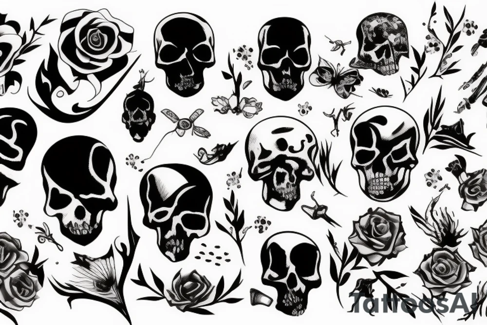 death tattoo idea