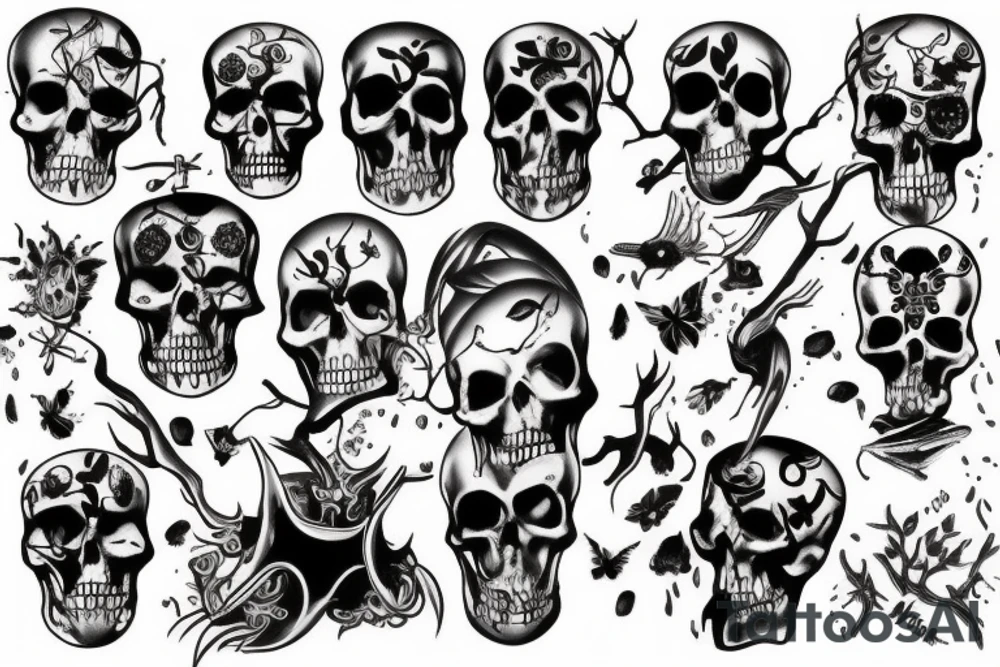 death tattoo idea