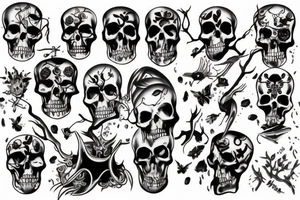 death tattoo idea