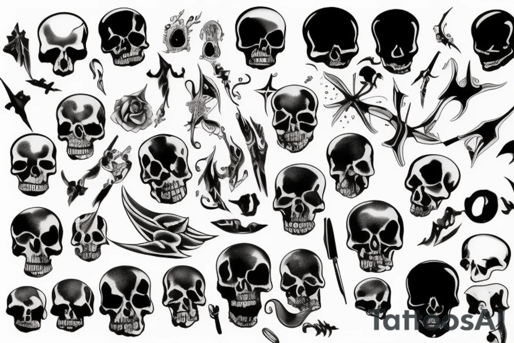 death tattoo idea