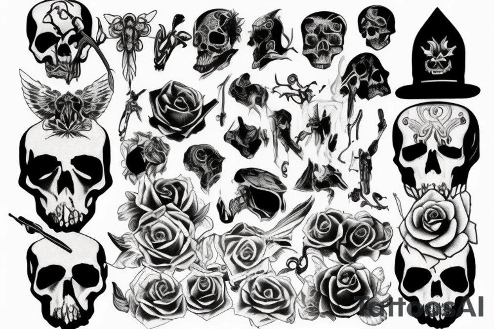 death tattoo idea