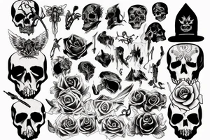 death tattoo idea