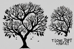 tree tattoo that represents this poem
"And they were like two seedlings.
Planted from the same fruit.
Apart.
But ever growing towards each other.
Each was an extension of the other." tattoo idea