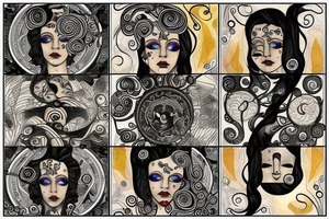 Gemini tattoo idea