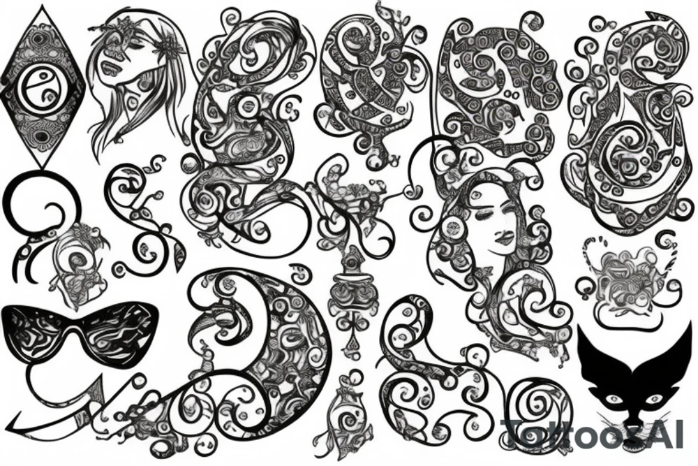 Leo sign tattoo idea