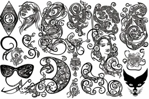 Leo sign tattoo idea